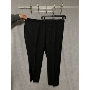 Joseph Abboud Dress Pants Men‎ 44 X 29 Black Reda Super 110 Italian Wool Luxury